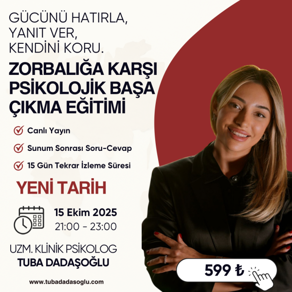 Zorbalığa Karşı Psikolojik Başa Çıkma Eğitimi
